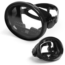 Oval Adults Diving Mask, Snorkeling Gear Freediving Mask, Goggles for Snorkel