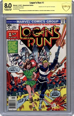 Logan's Run #1 CBCS 8.0 Zeitungskiosk Ss Milgrom/Conway/Janson 1977