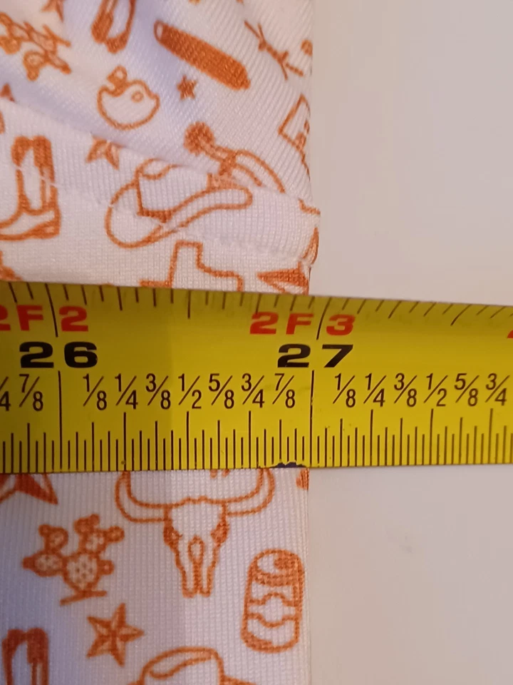 Camisa Polo Estándar Texas AOP Manga Corta Rendimiento de Golf Bandera Álamo Occidental Foto 4 de 4