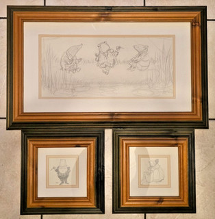 Wind in the Willows framed art drawings pictures