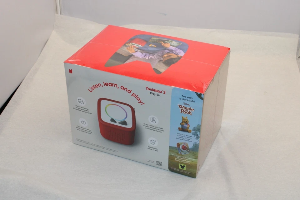 tonies Disney Winnie the Pooh  Toniebox 2 Play Set - NEW SEALED - Image 2 of 2