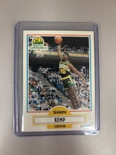 1990-91 Fleer Shawn Kemp #178 Seattle SuperSonics Rookie Basketball Card