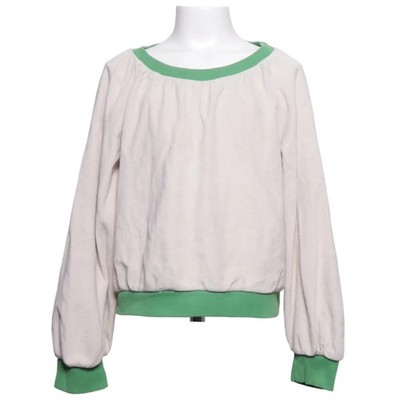 Long Live The Queen, Sweatshirt, Größe: 152, Beige/Grün, Baumwolle #I0d