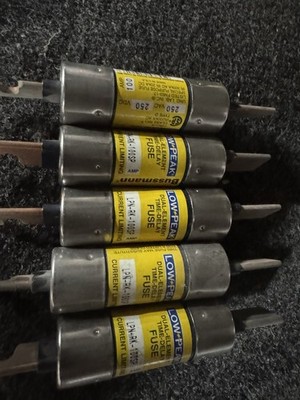 Eaton Bussmann Lpn-Rk-100Sp Ul Class Fuse, Rk1 Class, Time-Delay, 100A, 250V