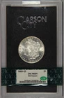 1883-CC Carson City Morgan Silver Dollar CAC MS64 GSA Treasure $1