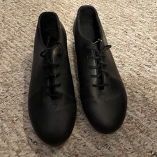 Leo Jazz Tap Lace Up Oxford Black Size 6