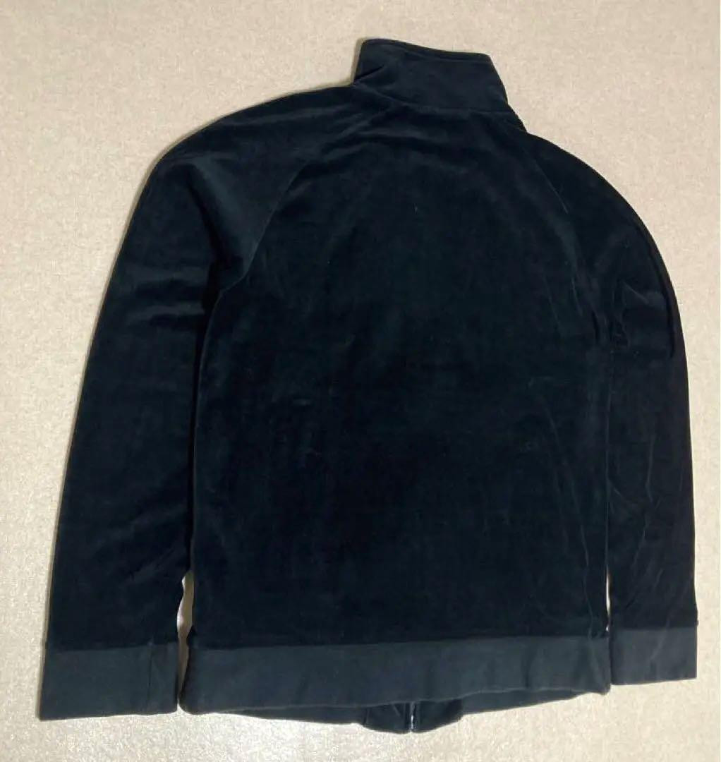Burberry Black Label Velour Jacket Jersey Velvet Blouson M Burberry Black Label Velour Jacket Jersey Velvet Blouson M