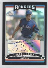 2006 Topps Chrome Black Refractor 100/200 Jason Botts #339 Auto 0c2