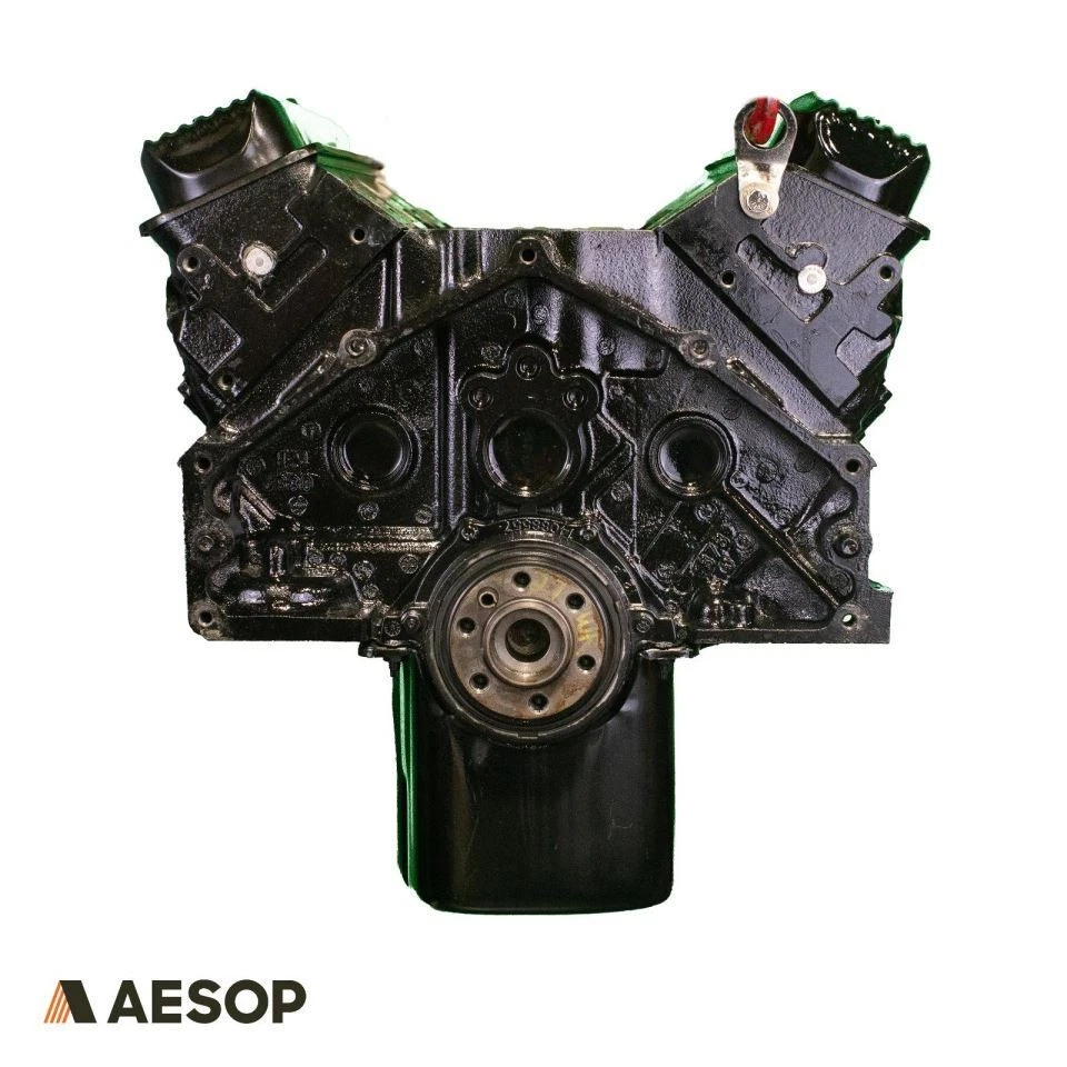 Engine 8-350 5.7L Gasoline VIN K 8th Digit Fits 87-96 CHEVROLET 30 VAN 5213313 - Image 3 of 4