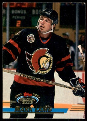 1993-94 Topps Stadium Club Mark Lamb Ottawa Senators #172