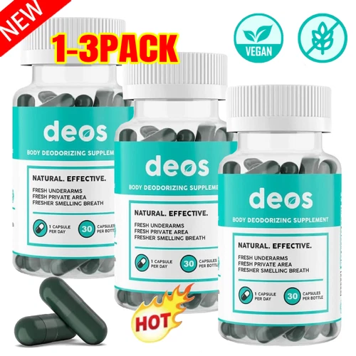 1-3er Pack DEOS Internal Deodorant Supplement - Ganzkörper Deodorizer - Bild 15 von 15