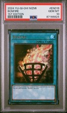 Yugioh Bonfire 1st edition Ultra Rare - PSA  10 MZMI-EN016