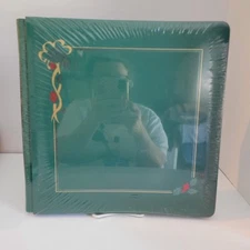 Creative Memories 12x12 Old Size Album Christmas Holly RibbonNew Damage Discount