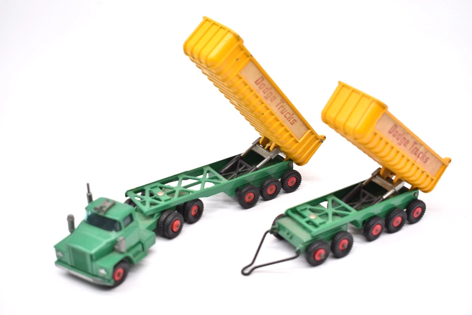 Lesney Matchbox - Super Kings K-16 Dodge Tractor & Twin Tippers (1966) Complete - Image 4 of 4