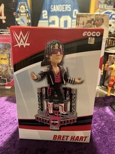 Bret Hart WWE Iluminado Escenario Entrada Bobblehead Foco ¡Nuevo En Caja! ¡AGOTADO!