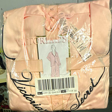 Victoria's Secret Pink Satin Pajama Set XS Long Sleeve brand new in package