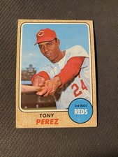 Tony Perez 1968 Topps Card #130 Cincinnati Reds