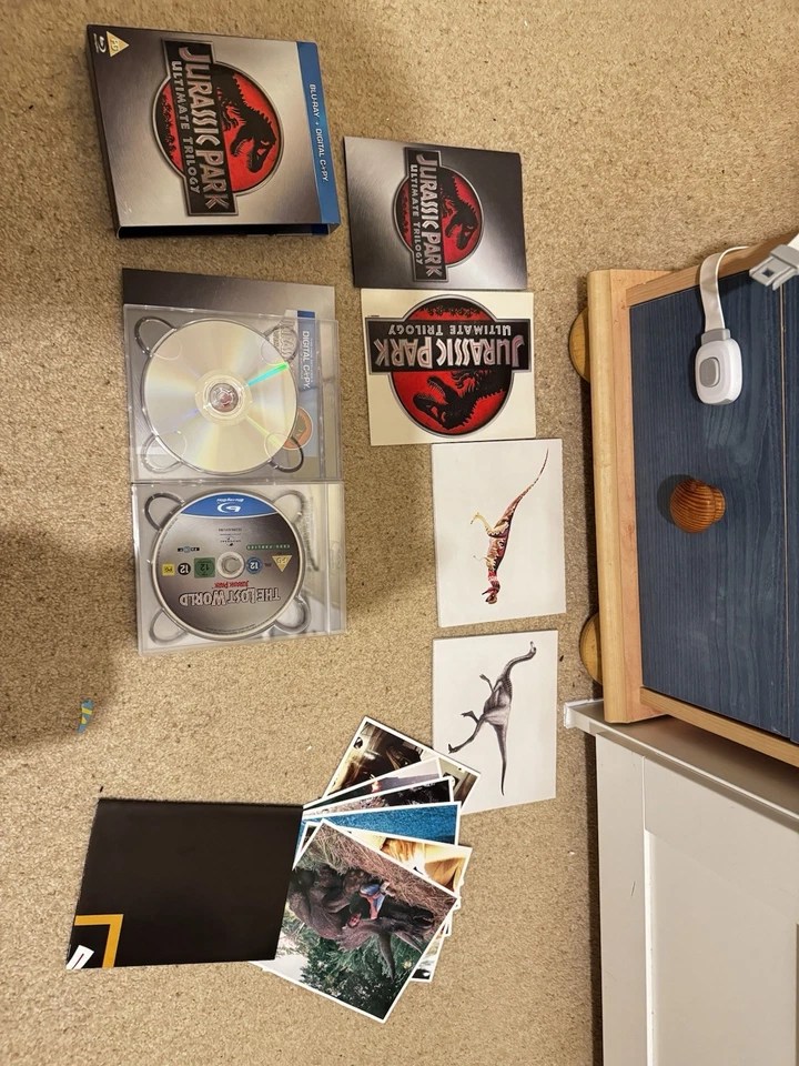 Jurassic Park Ultimate Trilogy (Blu-ray) Collectors Tin - RARE - Image 4 of 4