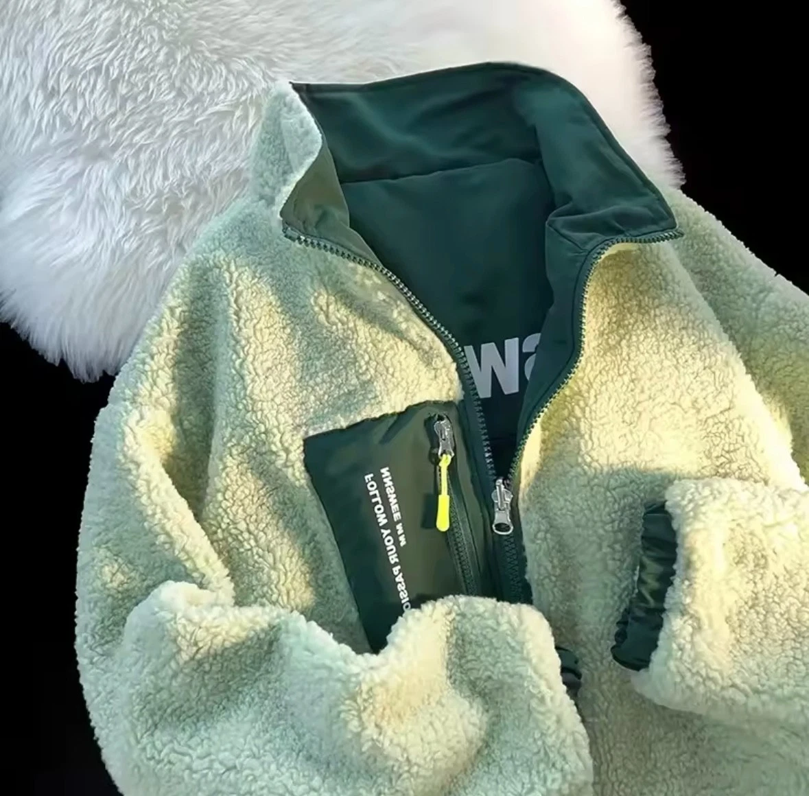Fleece Thick Sherpa Jacket Mens Full Zip Up Pockets Soft Work Outdoor S-XXXL
Opens in a new window o