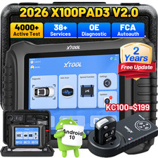 XTOOL X100 PAD3 V2.0 IMMO Key Programmer Diag...
