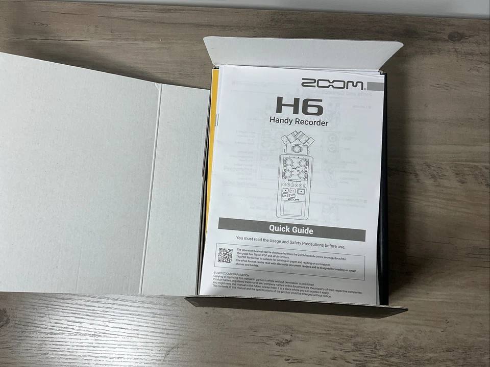 Zoom H6 All Black 6-Track Portable Recorder SIEHE BESCHREIBUNG - Bild 2 von 4