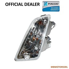 FANALE FRECCIA ANTERIORE SINISTRA BIANCA PER PIAGGIO VESPA GTS 250-300 SIEM