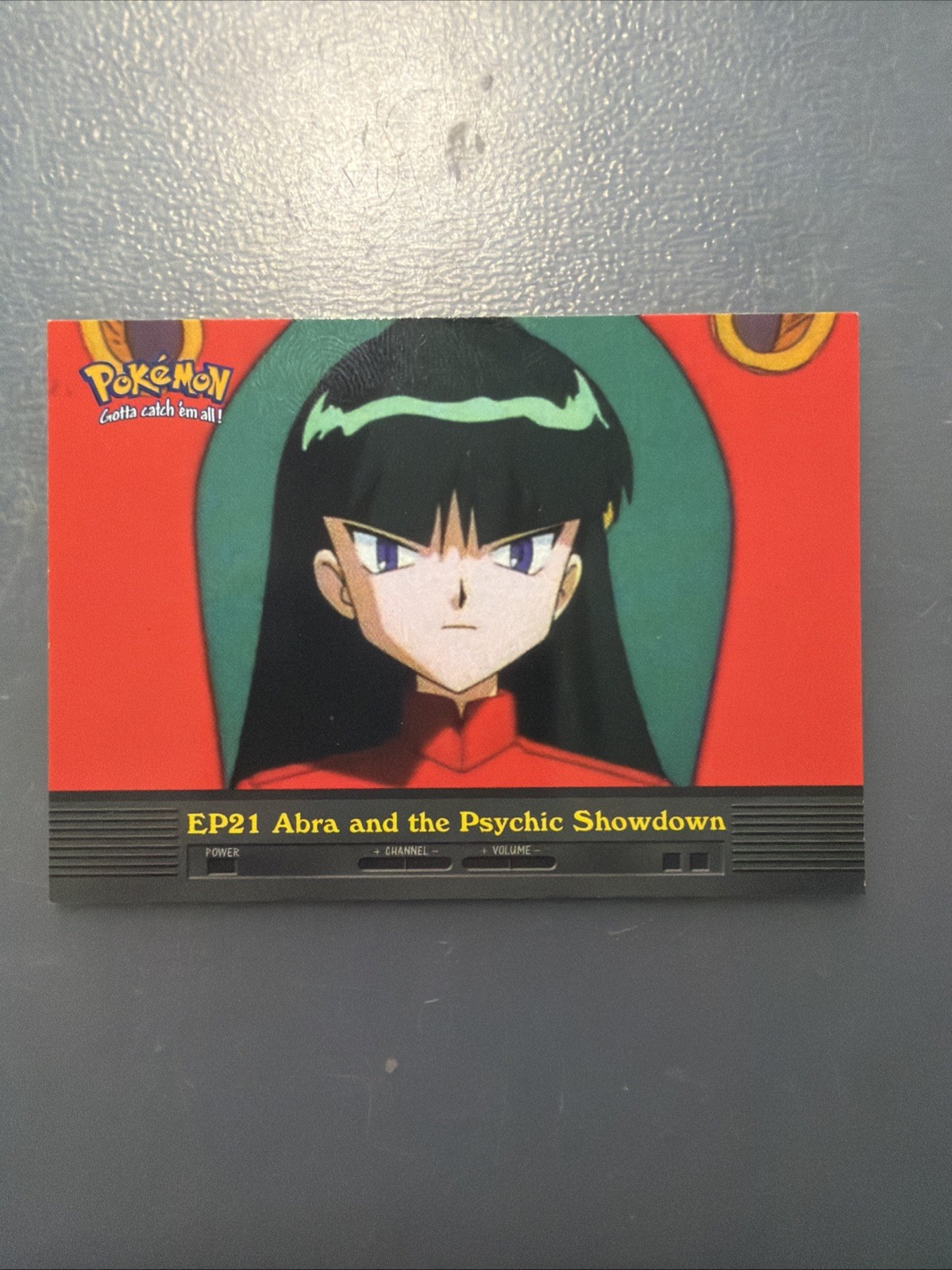 Pokemon - Topps - EP21 Abra and the Psychic Showdown - NH - TV Animation - Mint