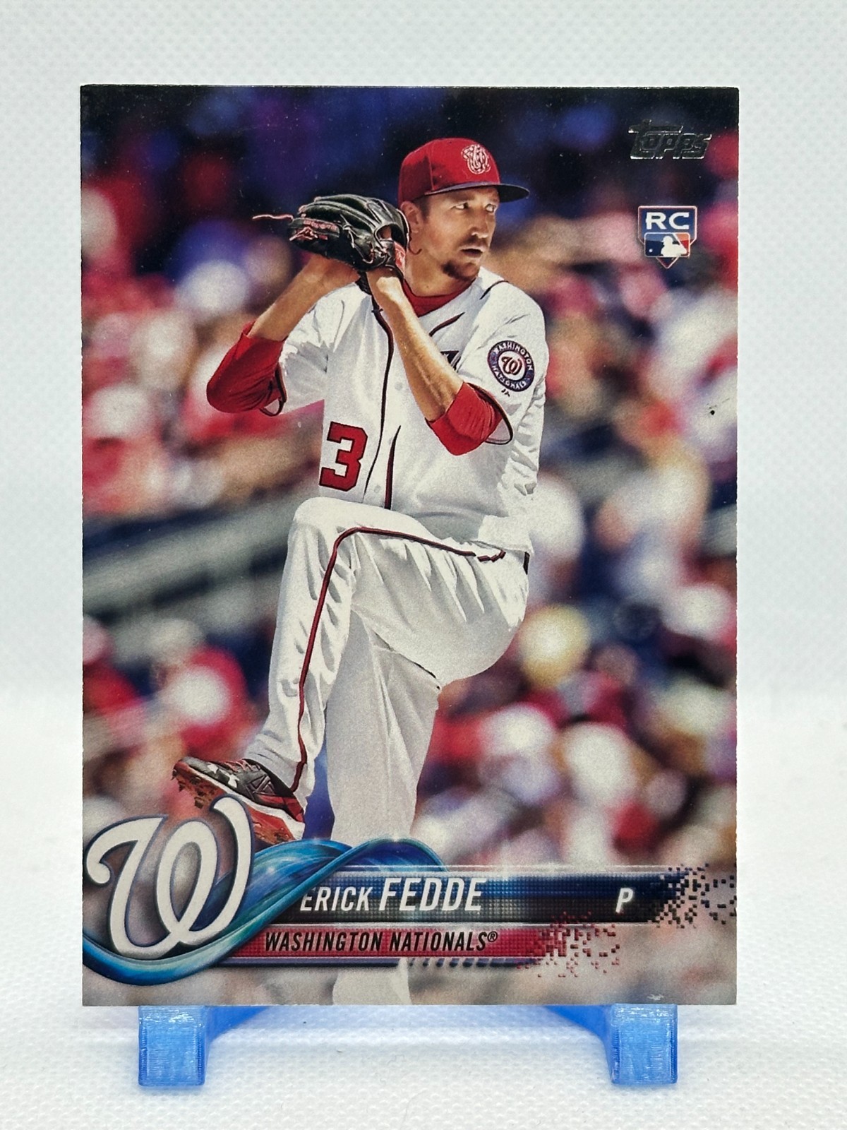 Erick Fedde 2018 Topps #217 (RC) - Washington Nationals