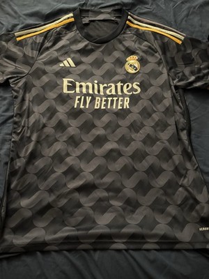 Real Madrid 2023/2024 Away Jersey Men s Size XL