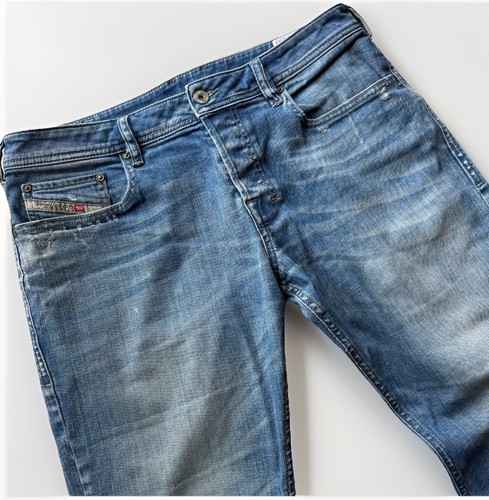 Diesel Industry Men’s Jeans Zatiny Stretch Blue Denim Bootcut 34x32 **34x30**