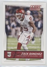 2016 Score Rookies Zack Sanchez #424 2u3