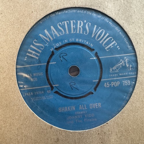 Johnny Kidd And The Pirates – Shakin' All Over - Vinyl 7" Single UK Import - VG+