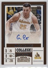 2017-18 Panini Contenders Draft Picks College Alec Peters #73 Rookie Auto RC