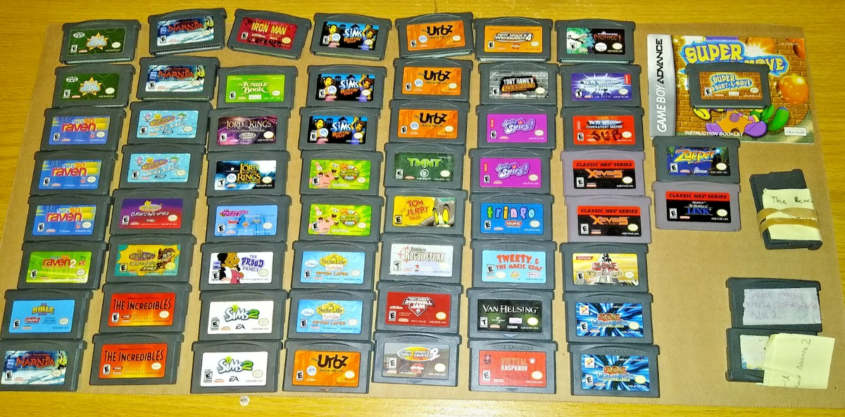 Nintendo Gameboy Advance Cartridges - Tested | eBay