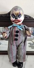 Ooak Horror Clown Bisque Doll Hand Painted Horror Haunting Creepy Scary — photo 2