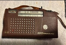 Rare Vintage Pan Am Airlines Transistor Radio RCA International Toshiba Japan