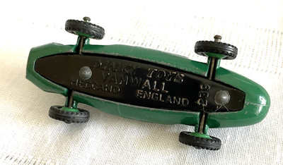 Vintage Dinky Toys 239 Green Vanwall Racing Die-Cast Model Car