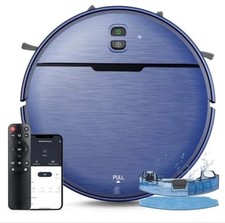 Robot Vacuum and Mop Combo, 2 in 1 Robotic Vacuums Cleaner with Dragonfly-blue