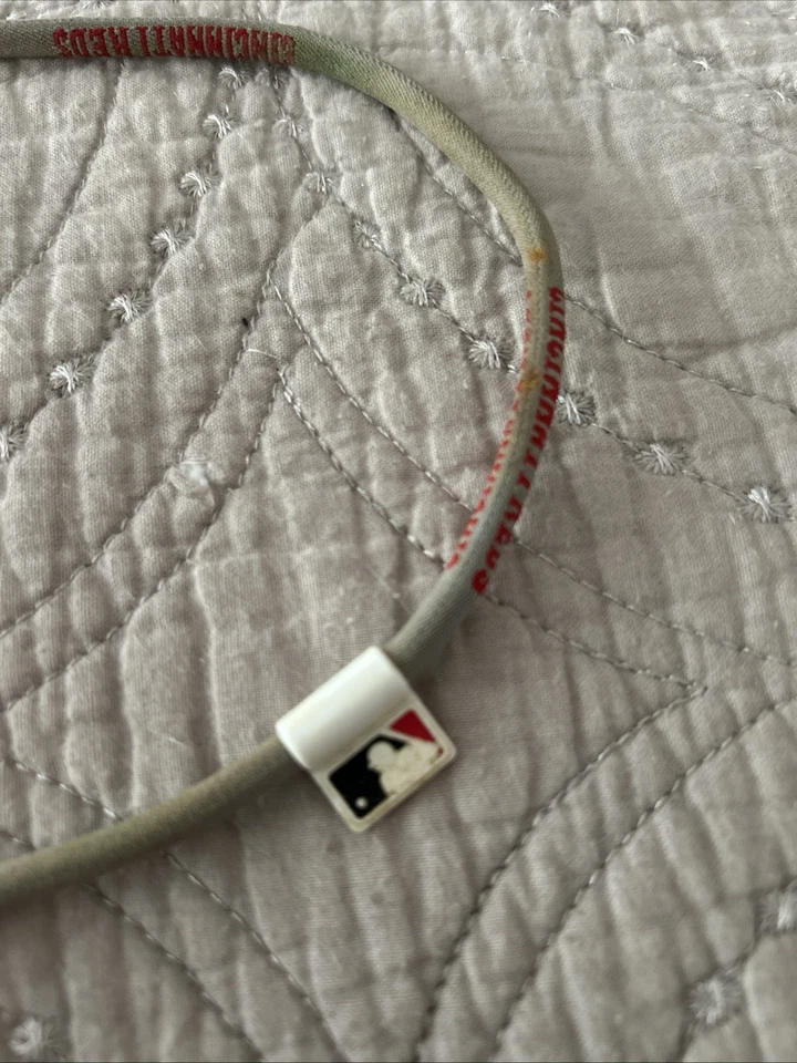 Cincinnati Reds Phiten Baseball Necklace 22” - Image 3 of 4