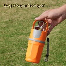 No-Touch Pickup Dog Pooper Scooper Six-Claw Plastic Pet Poop Picker Portable