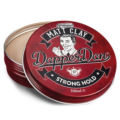 Dapper Dan Strong Hold Matt Clay Pomade 338 Fl Oz Hair Styling Clay for Men