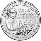2022-D American Women Quarters Nina Otero-Warren — photo from another recent sale