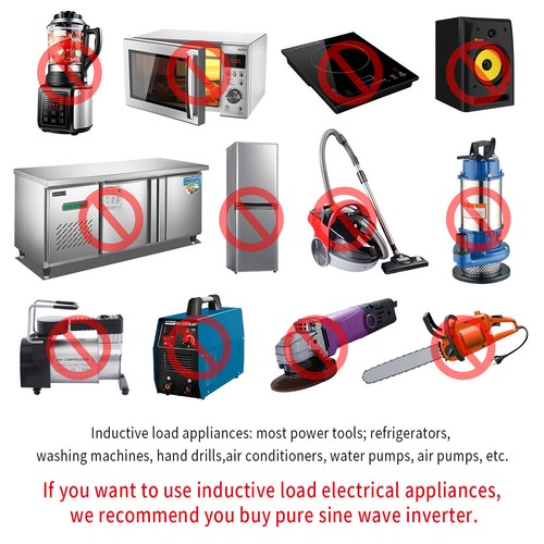 2500W Car Power Inverter DC 12v to AC 110V 60HZ with Dual USB Ports - Picture 10 of 18