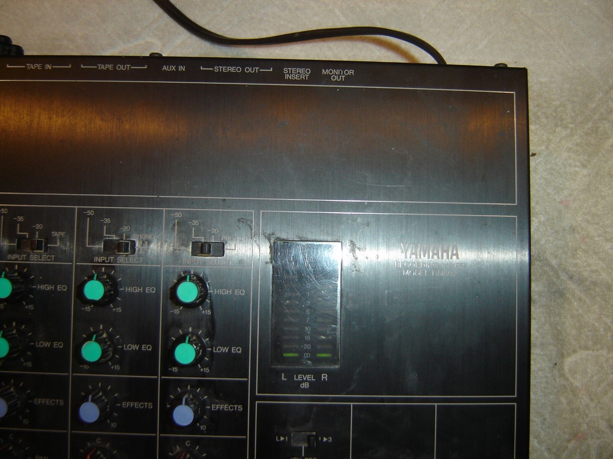YAMAHA RM602 アナログミキサー YAMAHA RM602 アナログミキサー