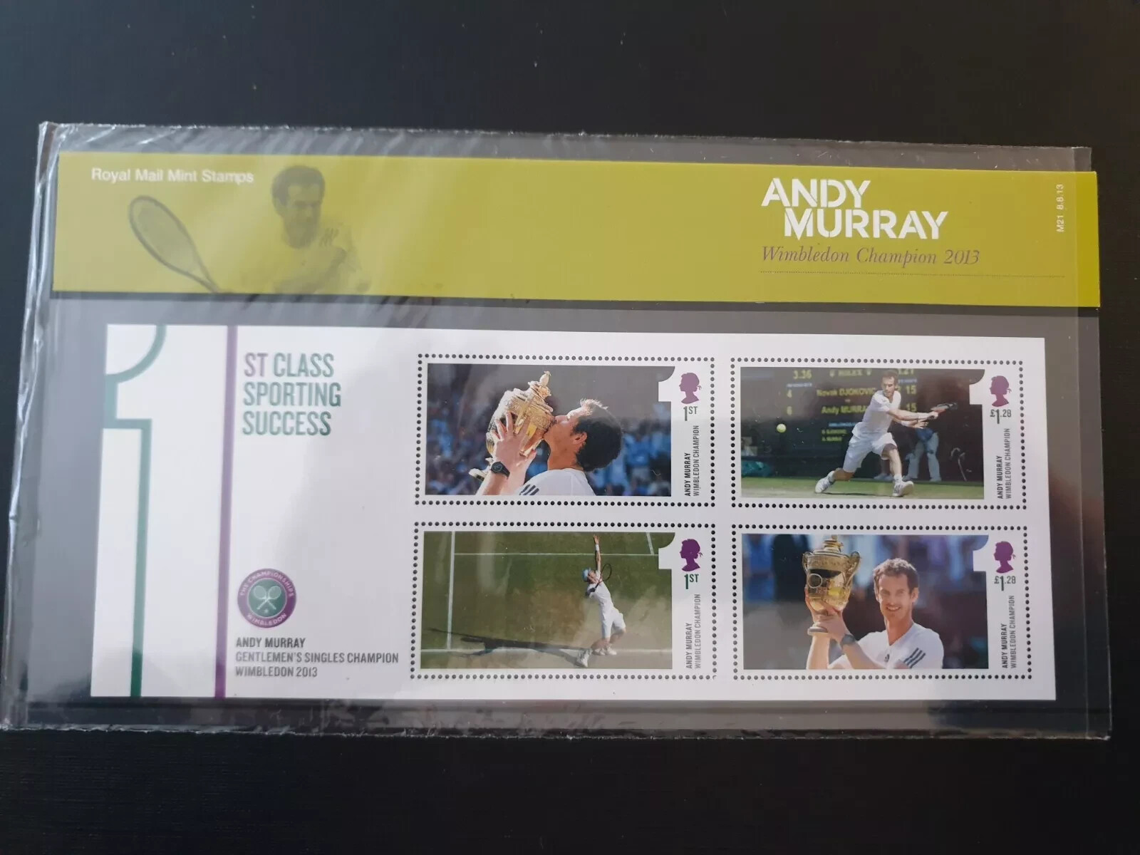 'Andy Murray' commemorative stamps