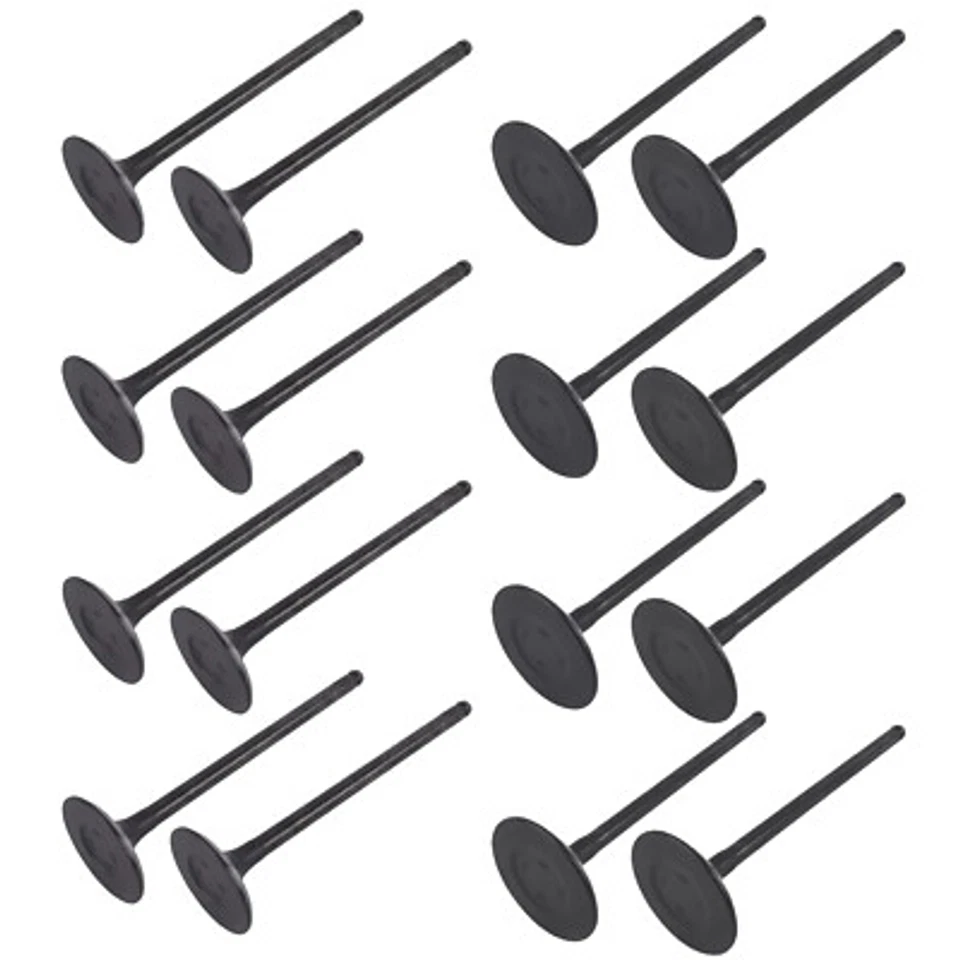 8pcs Intake + Exhaust Valves for 2001-2015 Scion tC xB Toyota Matrix Camry RAV4 - Image 2 of 4