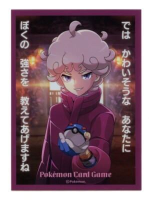 ''I'll Show You How Strong I am'' Individual Card Sleeve Pokemon Japan Original