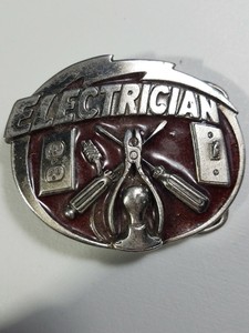 electrician belt buckle