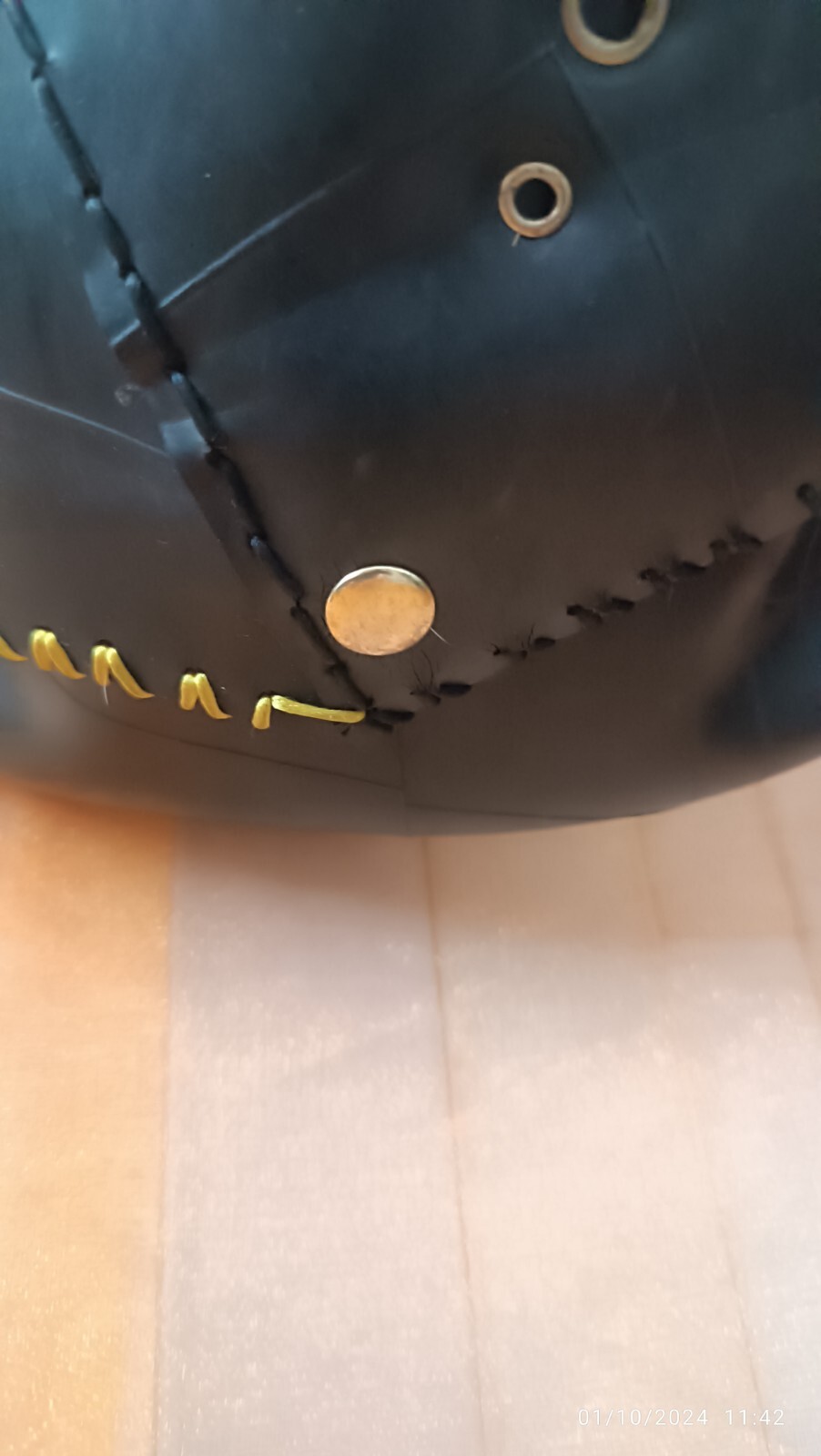 SAOLA Borsa Artigianale Tracolla Vegan Ecofriendly Sole Camera d'aria