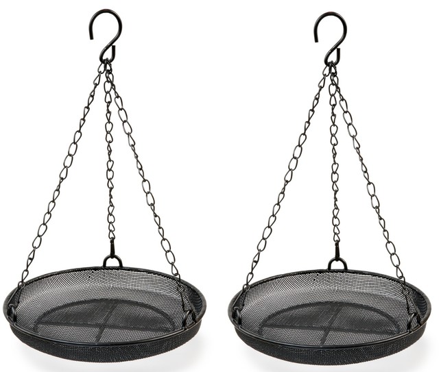 Tom Chambers Hanging Metal Mesh Wild Bird Feeder Tray Hanger Seed